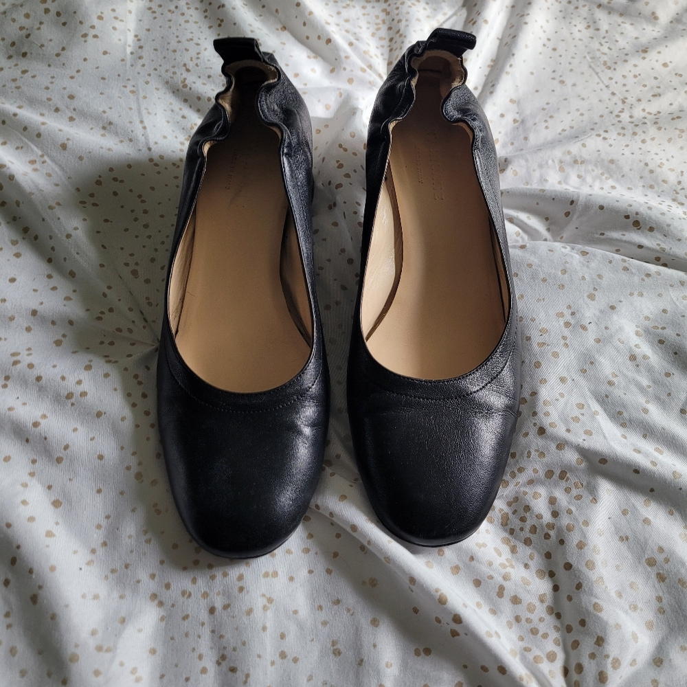 Everlane Day Heel, Italian Leather Black